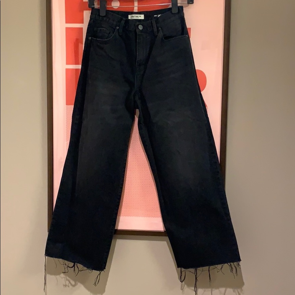 Carharrt WIP wide leg, high waist Jean
